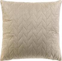 Dekoratyvinė pagalvėlė Douceur d`Interieur Velvet, smėlio sp., 40 cm x 40 cm