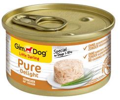 Šlapias šunų maistas Gimborn Pure Delight, vištiena, 0.08 kg