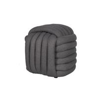 Pufas Domoletti HS-NP16-1, pilka sp., 45 cm x 45 cm x 45 cm