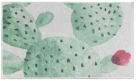 Vonios grindų kilimėlis Foutastic Green, balta sp./žalia sp., 60 cm x 40 cm
