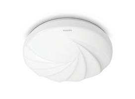 Šviestuvas plafonas Philips Shell CL202 915005776531, LED, 4000 °K, 1 x 17 W, balta sp. / balta sp.
