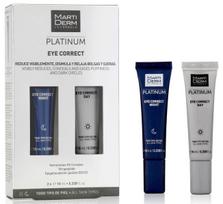 Veido priežiūros priemonių rinkinys Martiderm Platinum eye correct, 20 ml