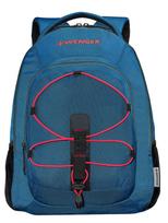 Kuprinė nešiojamam kompiuteriui Wenger Mars 16" Laptop Backpack Teal Red, mėlyna sp./raudona sp., 15.6-16"