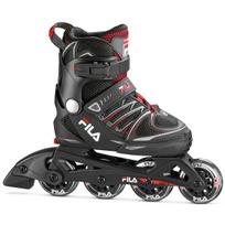 Riedučiai Fila X-One 010618140, juoda sp./raudona sp., 32-35