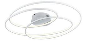 Šviestuvas lubų Trio Gale 673918031, LED, 3000 °K, 1 x 50 W, balta sp., 65 x 80 x 14,5 cm