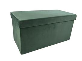 Pufas Perfecto Duo, tamsiai žalia sp., 30 cm x 60 cm x 30 cm