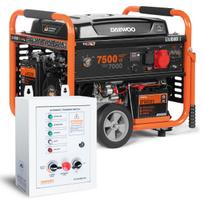 Generatorius benzininis Daewoo GDA 8500E-3 + ATS15-400GDA, 7000 W