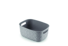 Krepšelis, daiktų saugojimo Curver Softex, 4 l, pilka sp., 26 x 19 x 11 cm
