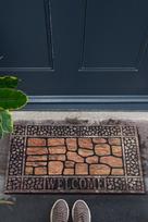 Durų kilimėlis Conceptum Hypnose Home Stone, įvairių spalvų, 60 cm x 40 cm