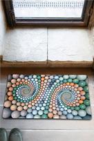 Durų kilimėlis Conceptum Hypnose Confus Chat, įvairių spalvų, 60 cm x 40 cm