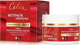 Veido kremas Celia Retinol & Elastin 80+ Anti-wrinkle, 50 ml, 80+