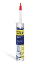Hermetikas Briko Neutral Silicone, 300 ml, balta sp.