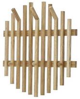Sieninė drabužių kabykla MCakcent Bantry 52566EM9, 60 cm, ruda sp.