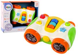 Interaktyvus žaislas žiūronai Lean Toys Baby Telescope, 13 cm, įvairių spalvų