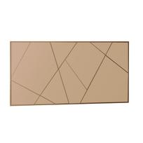 Veidrodis Kalune Design Orezo 116SAM1166, kabinamas, 60 cm x 120 cm, bronzos sp.