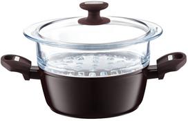 Puodas Ambition Master Stone, 24 cm, 4.4 l, juoda sp.