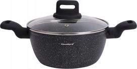 Puodas Klausberg KB-7670, 20 cm, 2.3 l, juoda sp.