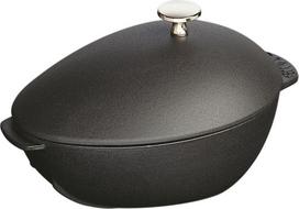 Ketaus puodas Staub, 25 cm, 2 l, juoda sp.