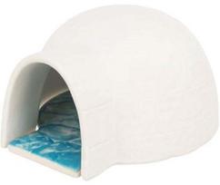 Namelis graužikams Trixie Igloo, 13 cm x 15 cm x 9 cm, balta sp.