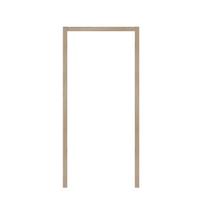 Durų apvadas, 215 cm x 8 cm x 1 cm, ąžuolo sp.