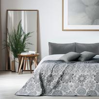 Lovatiesė Restilo Alhambra, balta sp./pilka sp., 260 cm x 280 cm