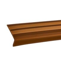 Laiptų kampas Salag 132003, raudonmedžio sp./ruda sp., 910 mm x 42 mm