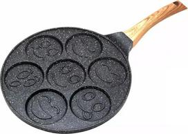 Blynų keptuvė KingHoff Marble Pancake KH-1667, Ø 26.5 cm, aliuminis