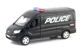 Žaislinis automobilis RMZ City Ford transit van police 554041P, juoda sp.
