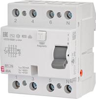 Srovės nuotėkio rėlė ETI EFI-P4 10kA, 4P, 40 A, 415 V, 30 mA