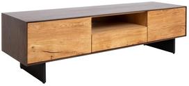 Televizoriaus spintelė Home4you Valencia, ruda sp., 160 cm x 45 cm x 45 cm
