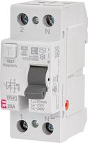 Srovės nuotėkio rėlė ETI EFI-P2, 2P, 25 A, 240 V, 30 mA