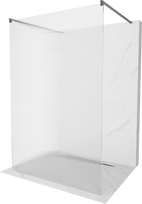 Dušo sienelė Mexen Kioto Walk-in, 120 cm x 200 cm, brushed gun gray sp./grūdintas