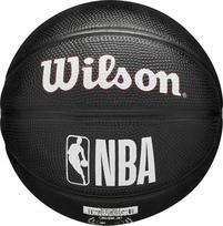Krepšinio kamuolys Wilson NBA Dribbler Miami Heat Mini, 3 dydis, juoda sp.