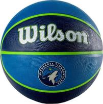 Krepšinio kamuolys Wilson NBA Team Minnesota Timberwolves, 7 dydis, mėlyna sp.