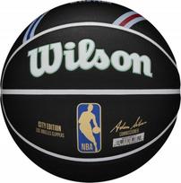 Krepšinio kamuolys Wilson NBA Team City Collector Los Angeles Clippers, 7 dydis, juoda sp.