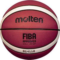 Krepšinio kamuolys Molten FIBA B6G4550, 6 dydis, oranžinė sp.