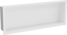 Įleidžiama sieninė lentyna Mexen X-Wall-R, 10 cm x 20 cm x 60 cm, sidabro sp.