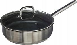 Keptuvė su dangčiu Secret de Gourmet, Ø 29.5 cm, stiklas/nerūdijantysis plienas