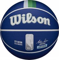Krepšinio kamuolys Wilson NBA Team City Collector Dallas Mavericks, 7 dydis, mėlyna sp.
