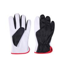 Pirštinės trikotažinės Forte Tools AB3360L, balta sp./juoda sp., XL