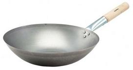 Keptuvė Genware Wok, Ø 35.6 cm, nerūdijantysis plienas