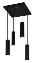 Šviestuvas kabinamas Domoletti Icel P16065-4RP, GU10, 4 x 5 W, juoda sp.