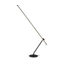Darbo stalo šviestuvas Domoletti Tanger CL23018-1T, LED, 12W, juoda sp./balta sp.