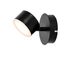 Šviestuvas sieninis Domoletti Luca P19070-1W, LED, 3000 °K, 1 x 4 W, juoda sp.