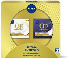 Veido kremų rinkinys Nivea Q10 Anti-Aging Routine, 100 ml, SPF 30, 2 vnt.