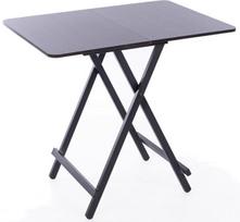 Stalas išskleidžiamas Happygame GUA-1, juoda sp., 73 cm x 60 cm x 80 cm