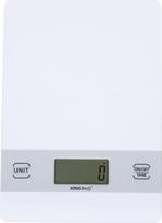 Elektroninės virtuvinės svarstyklės KingHoff Kh-1824, balta sp.