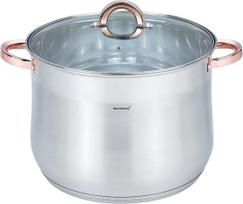 Puodas Klausberg Gastro KB-7796, 30 cm, 16 l, sidabro sp.