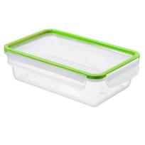 Dėžutė maistui Rotho Click&Lock, 1.5 l, 23.8 cm x 16 cm, skaidri sp./žalia sp.