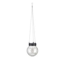 Pakabinamas šviestuvas su saulės baterija Domoletti MS10531, IP44, juoda sp.